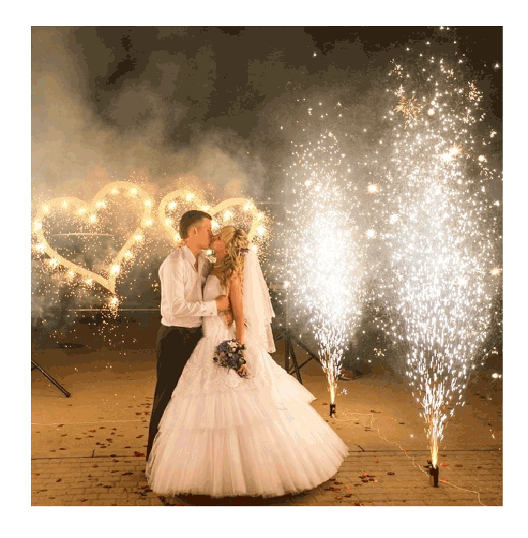 Организация пиротехнического шоу на свадьбу  Хабез | habez.salutsklad.ru