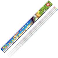 Цветопламенные 650-4 мм. Бенгальские огни цветные купить в Хабезе | habez.salutsklad.ru