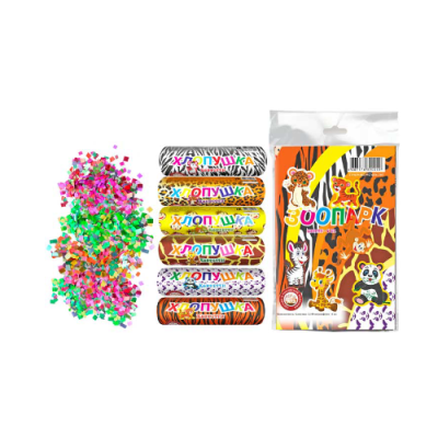 Зоопарк УПЗ Набор хлопушек купить в Хабезе | habez.salutsklad.ru