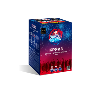Круиз Фонтан фейерверк купить в Хабезе | habez.salutsklad.ru