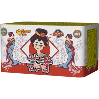 Гейша Батарея салютов купить в Хабезе | habez.salutsklad.ru