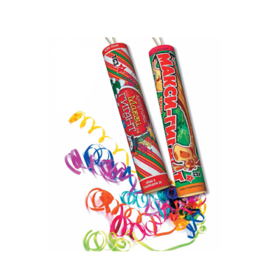 Макси-Гигант с серпантином Хлопушки купить в Хабезе | habez.salutsklad.ru