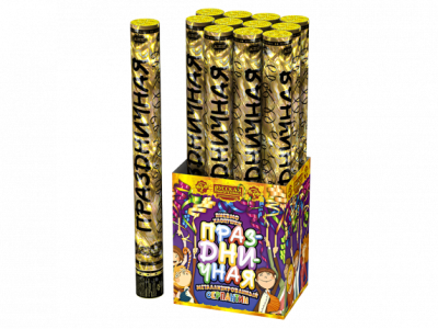 Праздничная 50 Пневматическая хлопушка купить в Хабезе | habez.salutsklad.ru