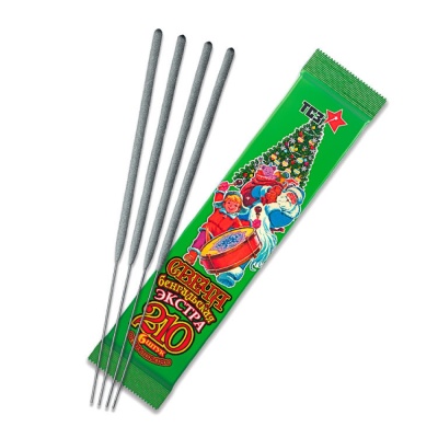 210 мм. Экстра Бенгальские огни купить в Хабезе | habez.salutsklad.ru